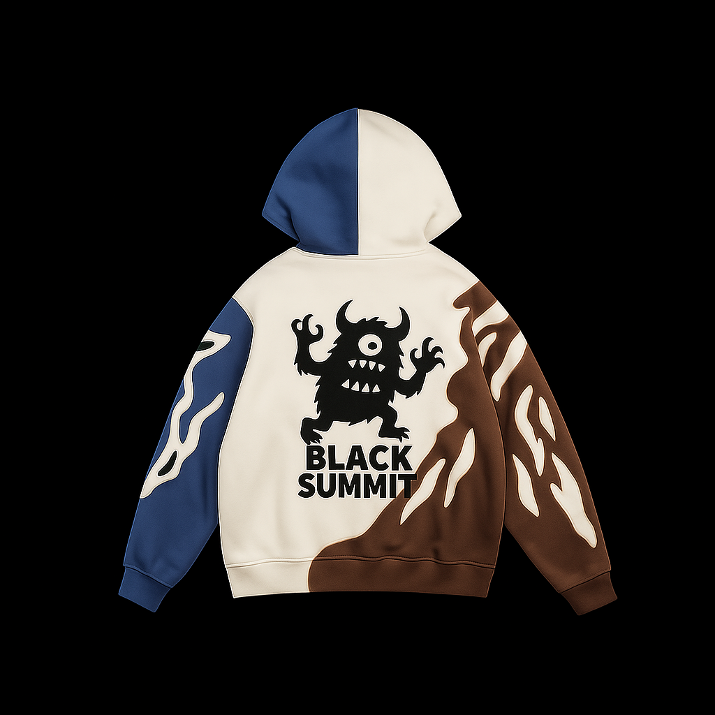Dual Color Skeleton Hoodie
